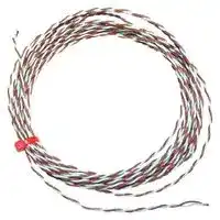 Z2-T-1M (IEC): Thermocouple, PTFE, Exposed Welded Tip, Disc, T, -75 °C, 260 °C, 3.3 ft, 1 m