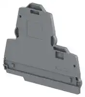 1SNK505960R0000: Accessory, AMP Screw Clamp Terminal Blocks, End Section Cover