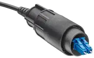 1-2061980-0: Fiber Optic Cable, 10 m, 9µm / 125µm, Singlemode, 2 Fibers, Mini LC  to LC