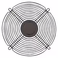 MC32656: Fan Finger Guard, Steel - Wire Form, 162mm Axial Fans, 162 mm, Bright Nickel Chrome