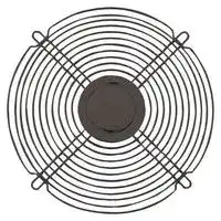 MC32656 — Fan Finger Guard, Steel - Wire Form, 162mm Axial Fans, 162 mm, Bright Nickel Chrome