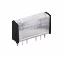 107-2-A-5/1D: Reed Relay, DPST-NO, 5 VDC, Mini-SIL 107 Series, Through Hole, 500 ohm, 1 A