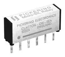 109RF50-1-A-5/1D: Reed Relay, 5 VDC, Micro-SIL 109 Series, Through Hole, 375 ohm, 1 A