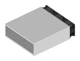LA 33 250 12: Fan / Force Cooled Heat Sink, 12 VDC, 0.03 K/W, 85 mm, 244.2 mm, 250 mm, 222 m³/h, 71 dBA