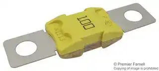 153.5395.6101: Fuse, Automotive, Slow Blow, 100 A, 32 V, 29mm x 18.8mm x 9.3mm, BF2