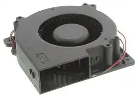 PMB1212PLB2-A.(2).GN: Fan Blower, PMB Series, Compact, 12 VDC, DC, 120 mm, 32 mm, 35.9 CFM