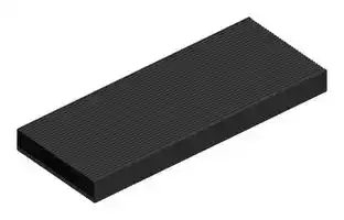 SK 461 1000 SA: Heat Sink, 0.018 K/W, 400 mm, 88 mm, 1000 mm