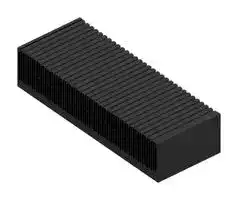 SK 461 150 SA: Heat Sink, 0.018 K/W, 400 mm, 88 mm, 150 mm