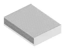 SK 461 300 AL: Heat Sink, 0.018 K/W, 400 mm, 88 mm, 300 mm