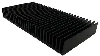MP008432: Heat Sink, 1 °C/W, 125 mm, 25 mm, 200 mm