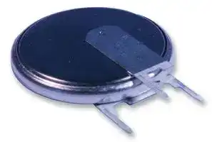 CR 2025 MFR RV: Battery, 3 V, 2025, Lithium Manganese Dioxide, 165 mAh, PCB Pins, 1