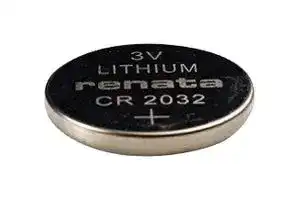CR 2032 MFR (1BL): Battery, 3 V, 2032, Lithium Manganese Dioxide, 225 mAh, Pressure Contact, 1