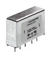 FN406B-3-02: POWER LINE FILTER, 1-PH, 3A, 250VAC
