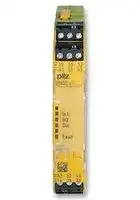 750107: Safety Relay, 24 VDC, 4PST-NO, DIN Rail, 6 A, Screw