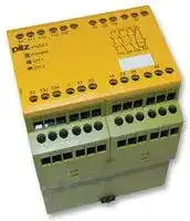 775600: Safety Relay, 24 VAC, 3PST-NO, DIN Rail, 8 A, Screw