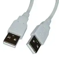 2560NL-3: USB Cable, Type A Plug to Type A Plug, 3 m, 9.8 ft, USB 2.0
