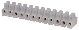 CTSN431/12W: Standard Terminal Block, 12 Contacts, 8 mm, Panel Mount, 12 AWG