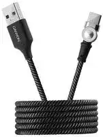 CNS-USBC8B: USB Cable, Type A Plug to Type C Plug, 1 m, 3.28 ft, USB 2.0, Black