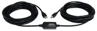 USB2HAB30AC: USB Cable, 9 m / 30 ft Active USB 2.0 A to B Cable