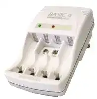 5107343/UK: Basic 4 Plus Plug-in Charger for AAA, AA and PP3 Batteries