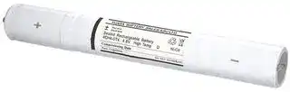 4DH4-0T4: Rechargeable Battery, 4.8 V, Nickel Cadmium, 4 Ah, Solder Tab, 1