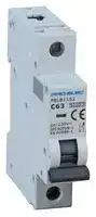 PELB1162: Thermal Magnetic Circuit Breaker, 63 A, 1 Pole, 415 V, DIN Rail