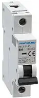 PELB1185: Thermal Magnetic Circuit Breaker, MP Circuit Breaker DIN Rail, 6 A, 1 Pole, 415 V, DIN Rail