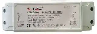 6270: Flicker-Free LED Panel Driver, 45W, 1050mA, 42V