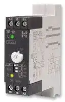 TR12: Analogue Timer, Hiquel - On Delay Timer, On Delay, 100 ms, 100 h, 8 Ranges, 1 Changeover Relay