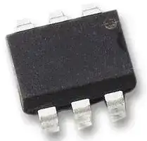 FDC6321C — Dual MOSFET, N and P Channel, 25 V, 25 V, 680 mA, 460 mA, 0.45 ohm