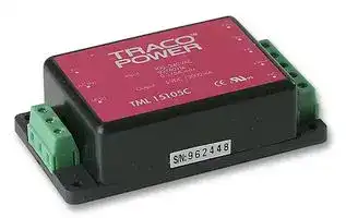 TML 15105C: AC/DC Enclosed Power Supply (PSU), ITE, 1 Outputs, 15 W, 5 VDC, 3 A