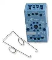 90.20SMA: Relay Socket, DIN Rail, Panel, Screw, 8 Pins, 10 A, 250 V, 90 Series