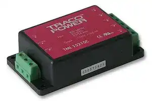 TML 15215C: AC/DC Enclosed Power Supply (PSU), ITE, 2 Outputs, 15 W, 15 VDC, 500 mA, -15 VDC