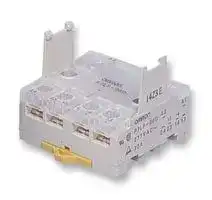 P7LF-06: Relay Socket, Panel, Screw, 6 Pins, 30 A