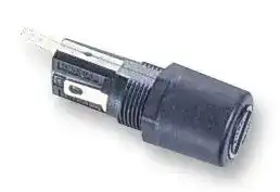 FX0455/S: Cartridge Fuse Holder, 1Fuse, Solder Lug, 16A, 250VAC, 5mm x 20mm