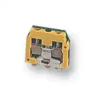 016049626: DIN Rail Mount Terminal Block, 2 Ways, 18 AWG, 12 AWG, 4 mm², Screw, 30 A