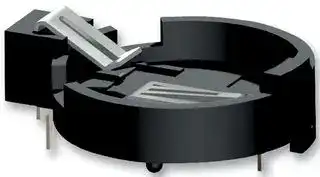 104: Battery Holder, Coin Cell - 23mm x 1, Through Hole