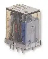 55.14.8.024 0000: General Purpose Relay, 55 Series, Power, 4PDT, 24 VAC, 7 A