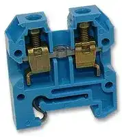 029438 AKZ4: DIN Rail Mount Terminal Block, 2 Ways, 26 AWG, 12 AWG, 4 mm², Screw, 32 A