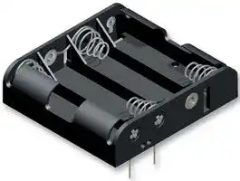 2477: Battery Holder, AA x 4, Through Hole