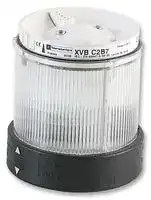 XVB-C2B7 — Visual Signal Indicator, LED, Transparent, Steady, 7W, 24VDC, IP66, NEMA 4X, 70mm Dia., 139mm Height