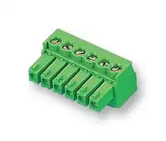 21.1550M/10: Pluggable Terminal Block, 3.81 mm, 10 Ways, 28 AWG, 16 AWG, Screw