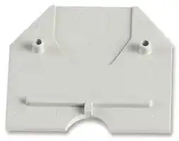 AP2.5-4: End Cover, for Use with Terminal Blocks, Grey
