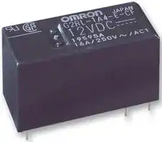 G2RL-1A-CF  DC12: Power Relay, SPST-NO, 12 VDC, 12 A, G2RL Series, Through Hole, Non Latching