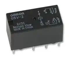 G5V-2 9DC: SIGNAL RELAY, DPDT, 9VDC, 2A, TH