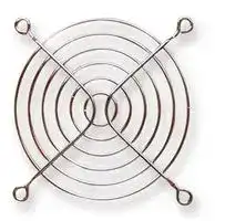 FG40: Fan Finger Guard, Grille, Steel - Wire Form, 40mm Axial Fans, 32 mm, Chrome, FG