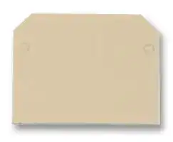 AP 046056: End Cover, for Use with SAK Series Modular Terminals, Feed Through Terminal Blocks