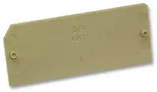 038036 AP: End Cover, for Use with SAK Series Terminal Blocks