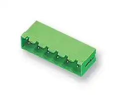 21.95MV/8-E: Terminal Block, Vertical, Header, 5.08 mm, 8 Ways, 20 A, 320 V, Through Hole Vertical