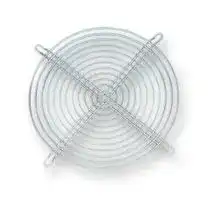 78128-2-4039: Fan Finger Guard, Grille, Steel - Wire Form, 200mm Axial Fans, 240 mm, Silver